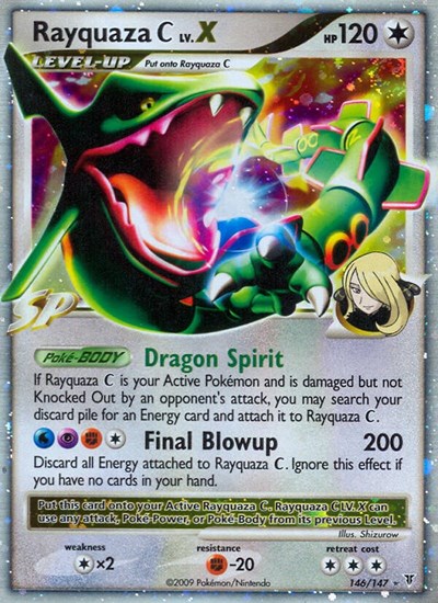Rayquaza C Lv.X #146 Supreme Victors