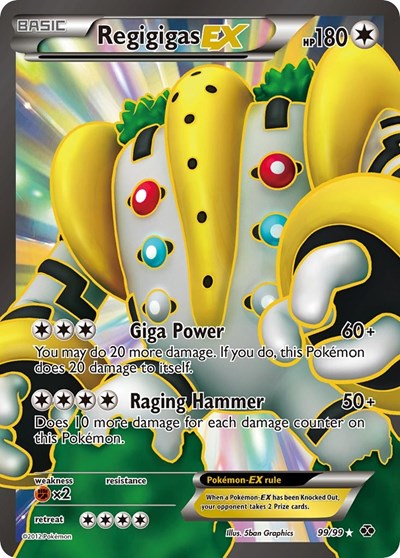 Regigigas EX #99 Next Destinies