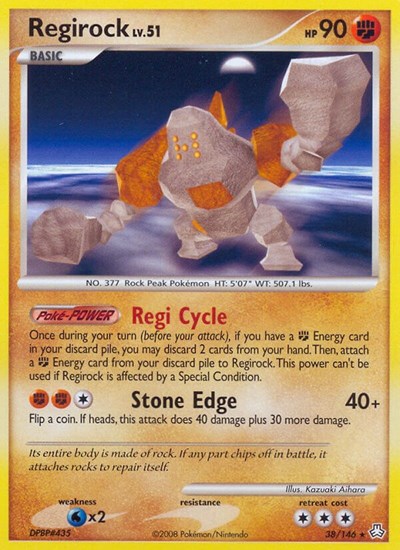 Regirock #38 Legends Awakened