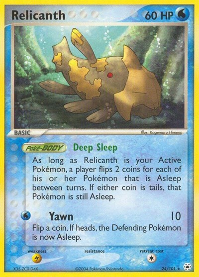 Relicanth #24 Hidden Legends