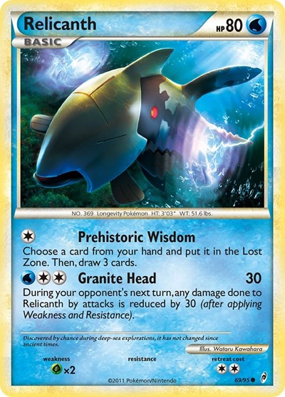 Relicanth #69 Call of Legends