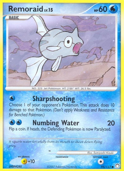 Remoraid #95 Mysterious Treasures