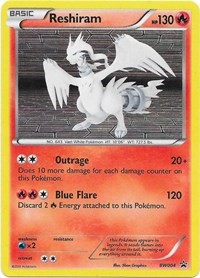 Reshiram #BW004 Black and White Promos