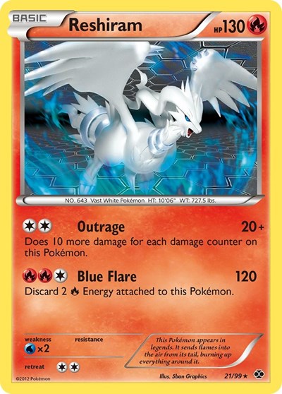 Reshiram #21 Next Destinies