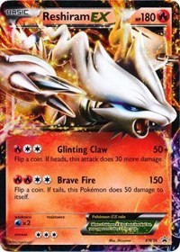 Reshiram EX #BW36 Black and White Promos
