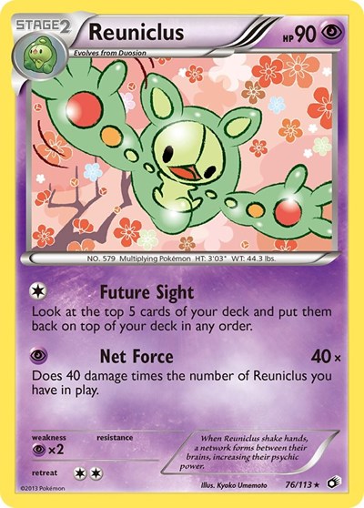 Reuniclus #76 Legendary Treasures