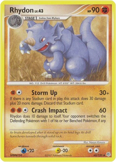 Rhydon #60 Diamond and Pearl