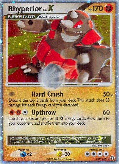 Rhyperior LV.X #145 Legends Awakened