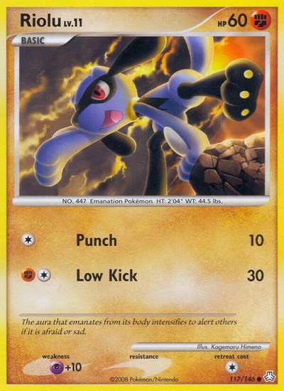 Riolu #117 Legends Awakened