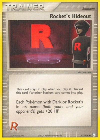 Rocket's Hideout #87 Team Rocket Returns