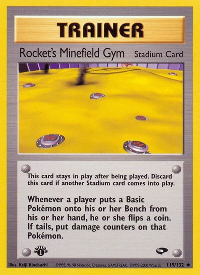 Rocket's Minefield Gym #119 Gym Challenge