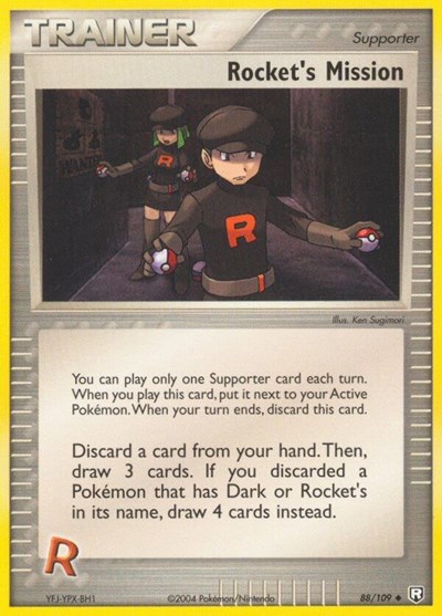 Rocket's Mission #88 Team Rocket Returns