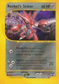 Rocket's Scizor #4 Best of Promos