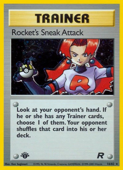 Rocket's Sneak Attack #16 Team Rocket