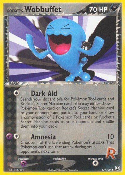 Rocket's Wobbuffet #47 Team Rocket Returns