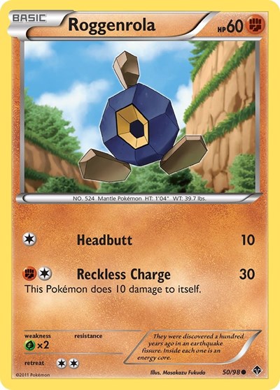 Roggenrola #50 Emerging Powers