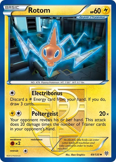 Rotom #49 Plasma Storm