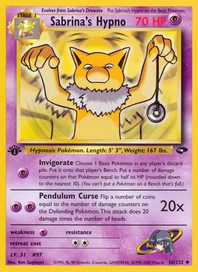 Sabrina's Hypno #56 Gym Challenge