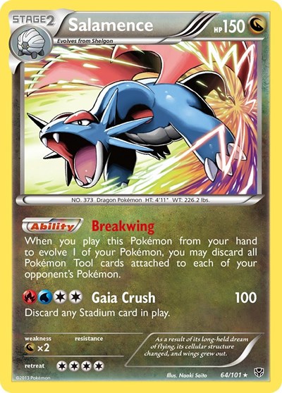 Salamence #64 Plasma Blast