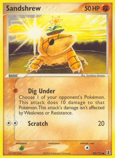Sandshrew #82 Delta Species