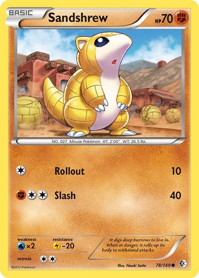 Sandshrew #78 Boundaries Crossed