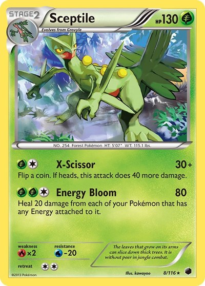 Sceptile #8 Plasma Freeze