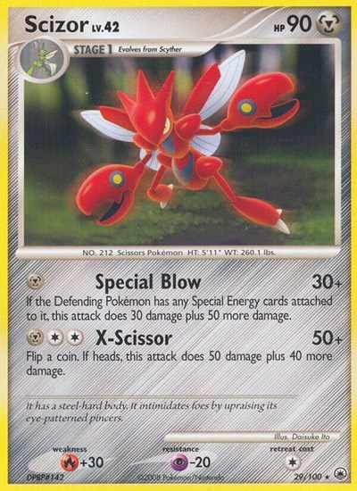 Scizor #29 Majestic Dawn