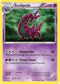 Scolipede #54 Black and White
