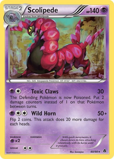 Scolipede #40 Emerging Powers