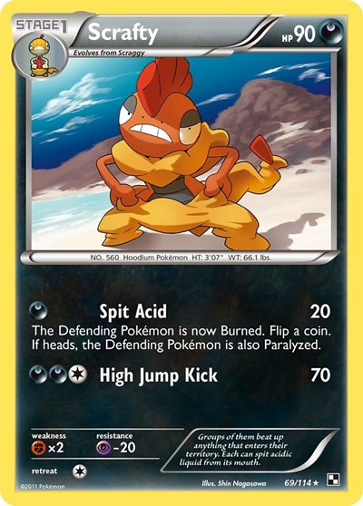 Scrafty Black and White #69
