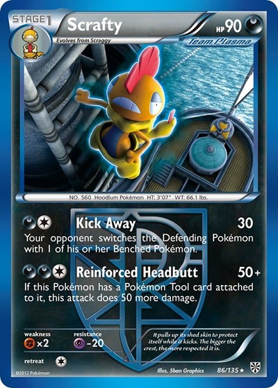 Scrafty #86 Plasma Storm