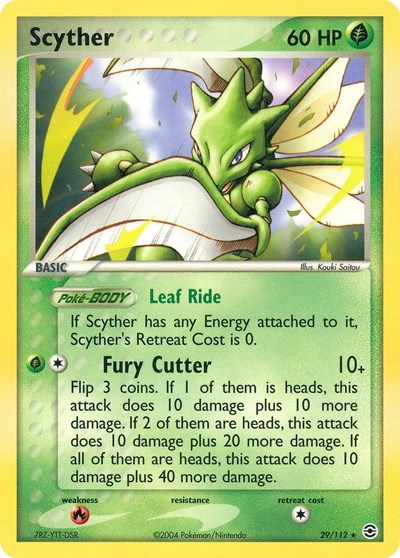 Scyther #29 FireRed & LeafGreen