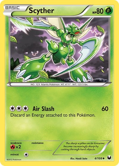 Scyther #4 Dark Explorers