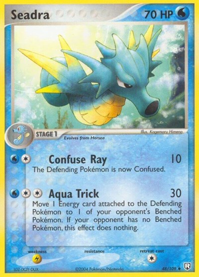Seadra #48 Team Rocket Returns