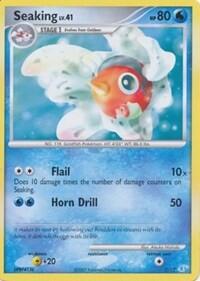 Seaking #7 DP Trainer Kit: Manaphy & Lucario