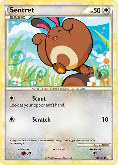 Sentret #80 HeartGold SoulSilver