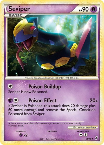 Seviper #51 Call of Legends