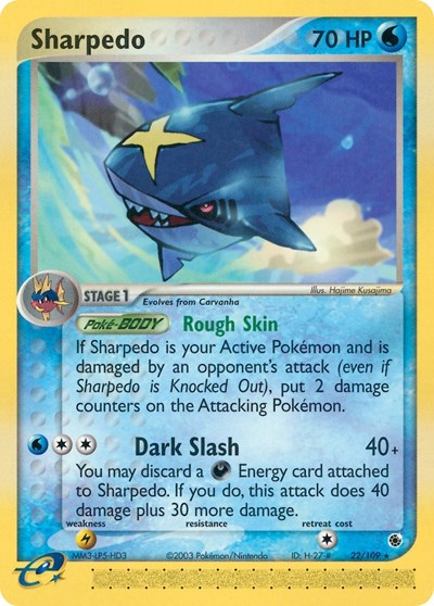 Sharpedo #22 PSA 10