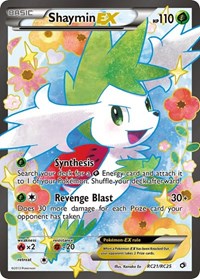 Shaymin EX #RC21 Legendary Treasures: Radiant Collection