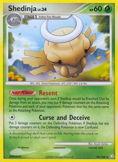 Shedinja #40 Legends Awakened