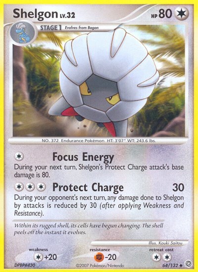 Shelgon #64 Secret Wonders