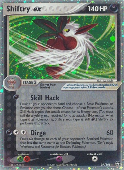 Shiftry ex #97 Power Keepers