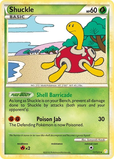 Shuckle #11 HeartGold SoulSilver