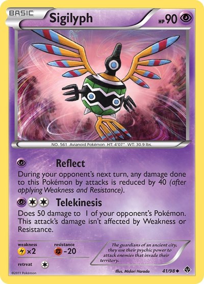 Sigilyph #41 Emerging Powers