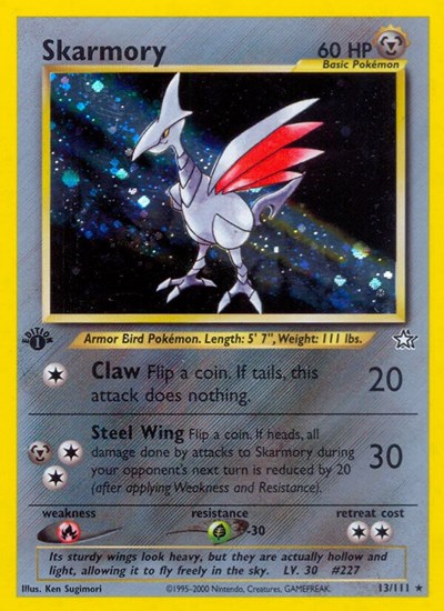 Skarmory #13 Neo Genesis