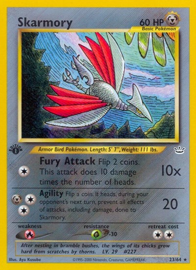 Skarmory #23 Neo Revelation