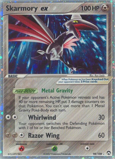 Skarmory ex #98 Power Keepers