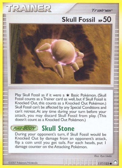 Skull Fossil #117 Mysterious Treasures