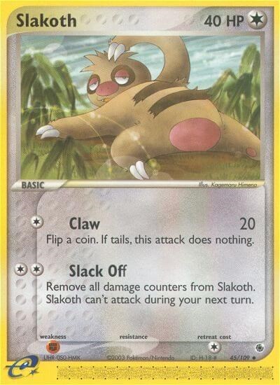 Slakoth #45 PSA 10