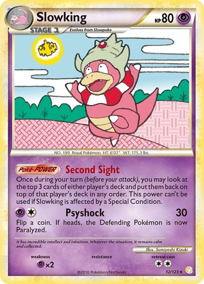 Slowking #12 HeartGold SoulSilver
